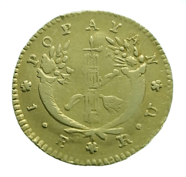 Colombia 1 Escudo 1831/18*1 Uncertain Variety