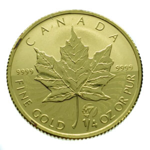Canada 10 Dollars 2007 Elizabeth II - 1/4 Oz Maple Leaf