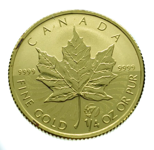 Canada 10 Dollars 2007 Elizabeth II - 1/4 Oz Maple Leaf
