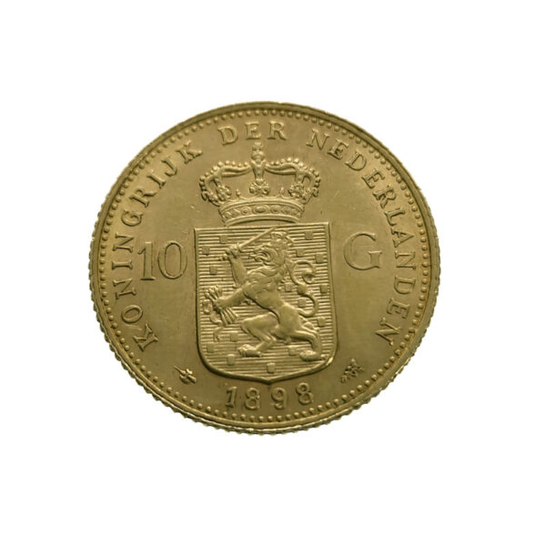 Nederland 10 Gulden 1898 Wilhelmina