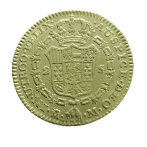 Spain 2 Escudos 1788-M Carlos III