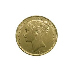 United Kingdom Sovereign 1854 Victoria