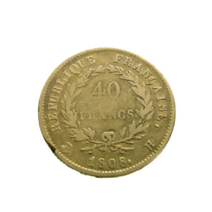 France 40 Francs 1808-H Napoleon