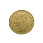 Switzerland 20 Francs 1896 Helvetica