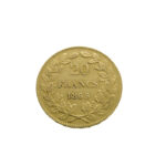Belgium 20 Francs 1865 Leopold I
