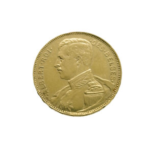 Belgium 20 Francs 1914 (A-version) Albert I