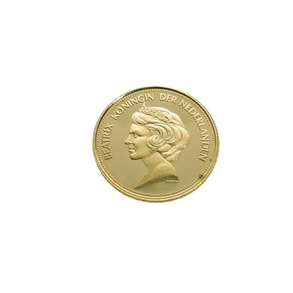 Nederland 5 Gulden 1980 Medal - Troonwissel Beatrix