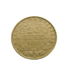 Papal States 20 Lire 1866 Pio IX - Vatican