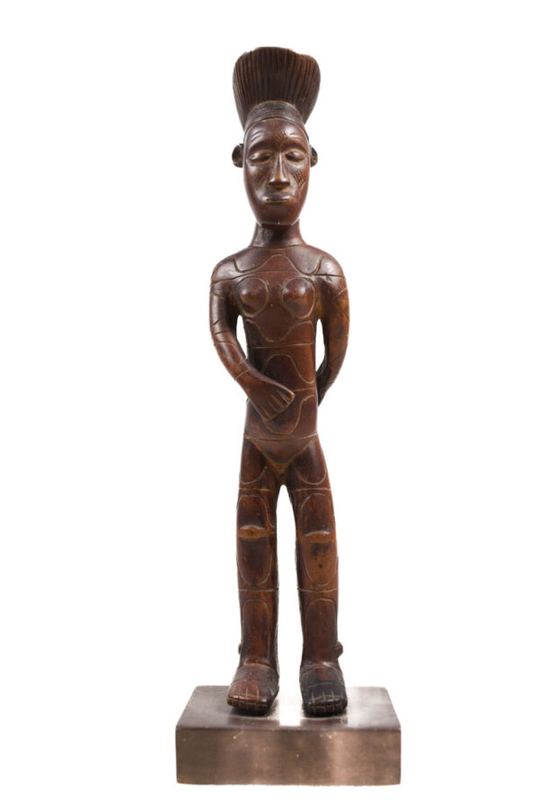 Ancestor figure - Wood - Mangbetu - Congo