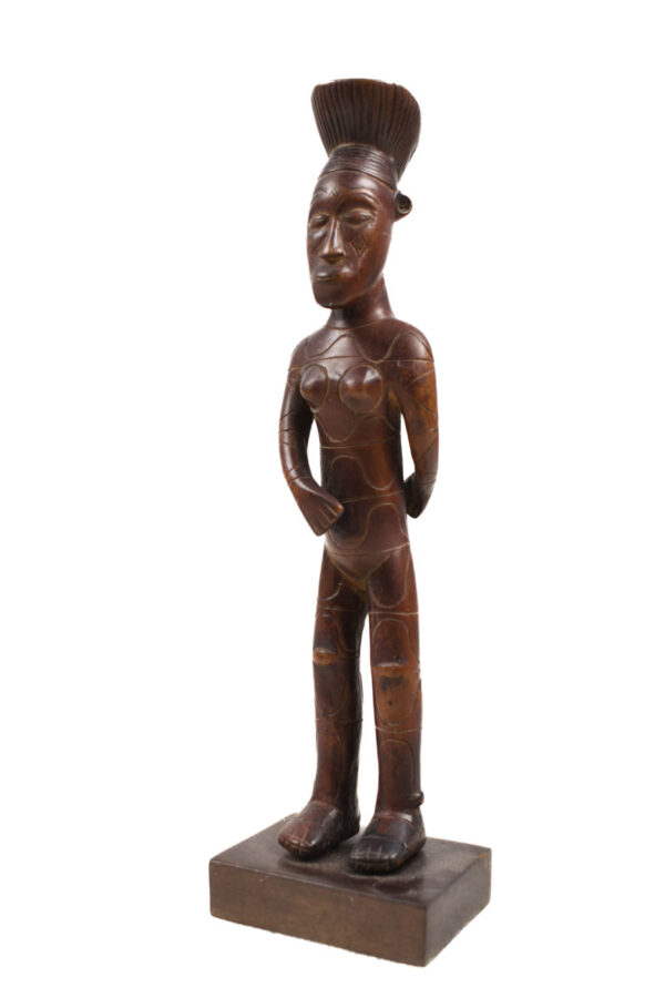 Ancestor figure - Wood - Mangbetu - Congo