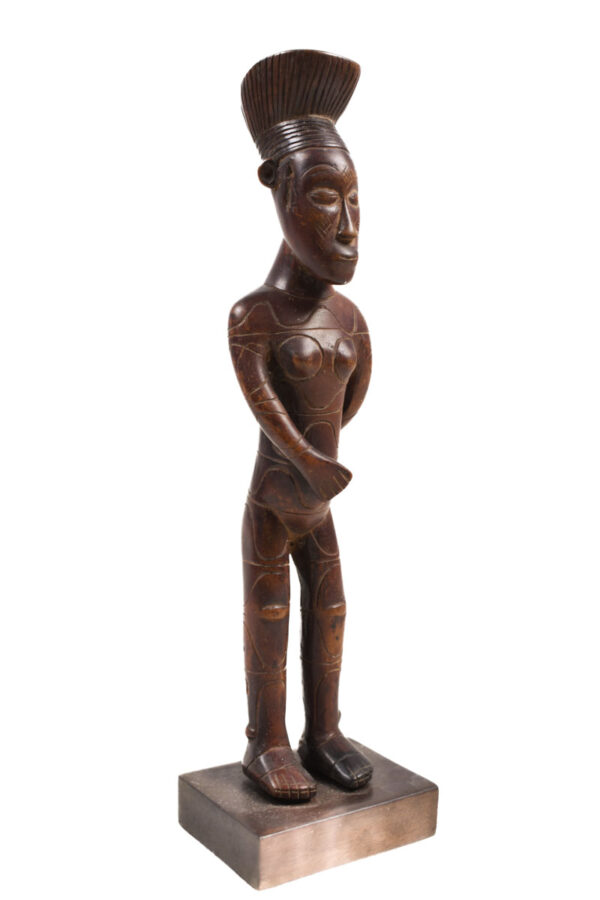 Ancestor figure - Wood - Mangbetu - Congo