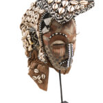 Mask - Beads, Cauris, Plant fibre, Wood - Ngaady A Waash Bushoong - Kuba - Congo (Copy)