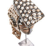 Mask - Beads, Cauris, Plant fibre, Wood - Ngaady A Waash Bushoong - Kuba - Congo (Copy)