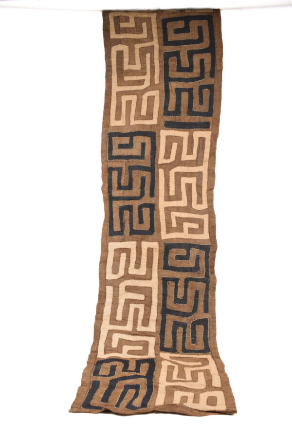 Textile - Cloth - Shoowa-Kuba - DR Congo 280 cm