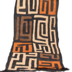 Textile - Cloth - Shoowa-Kuba - DR Congo 270 cm