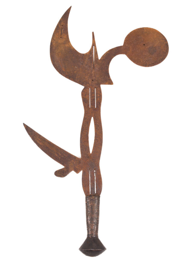 Ngulu Sword - Metal, Wood - Ngombe - DR Congo