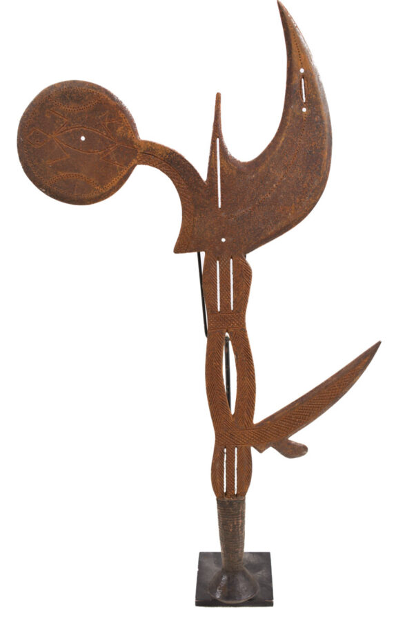 Ngulu Sword - Metal, Wood - Ngombe - DR Congo