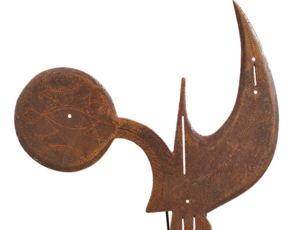Ngulu Sword - Metal, Wood - Ngombe - DR Congo
