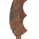 Sword / Currency - Copper, Wood - Ngombe - Congo