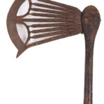Ceremonial Axe - Metal, Copper, Wood - Kilonda - Songye - DR Congo