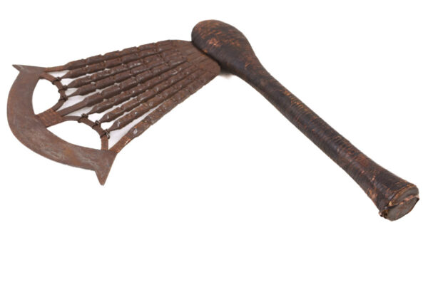 Ceremonial Axe - Metal, Copper, Wood - Kilonda - Songye - DR Congo