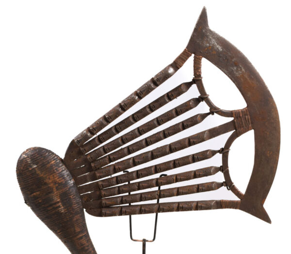 Ceremonial Axe - Metal, Copper, Wood - Kilonda - Songye - DR Congo