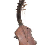Harp - Wood, Leather - Mangebetu - DR Congo