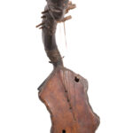 Harp - Wood, Leather - Mangebetu - DR Congo