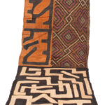 Textile - Cloth - Shoowa-Kuba - DR Congo 280 cm