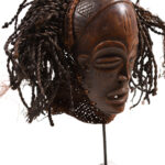 Mask - Wood, Rope - Mwana Pwo - Chokwe - DR Congo