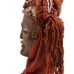 Mask - Wood, Rope - Mwana Pwo - Chokwe - DR Congo
