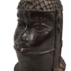 King`s Head - Bronze - In the style of Edo - Benin