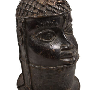 King`s Head - Bronze - In the style of Edo - Benin