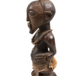 Power Figure - Wood, Horn - Songye - Congo