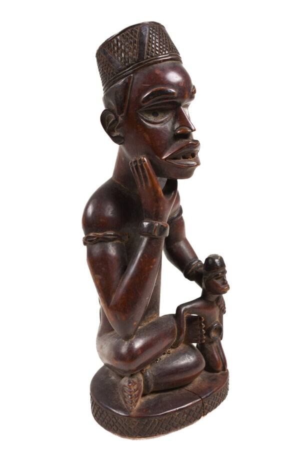 Maternity figure - Wood - Yombe - Congo