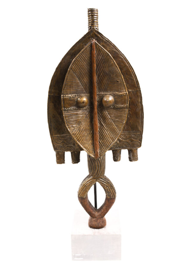 Reliquary - Copper, Wood - Mahongwe - Bakota - Gabon