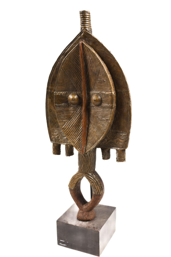 Reliquary - Copper, Wood - Mahongwe - Bakota - Gabon