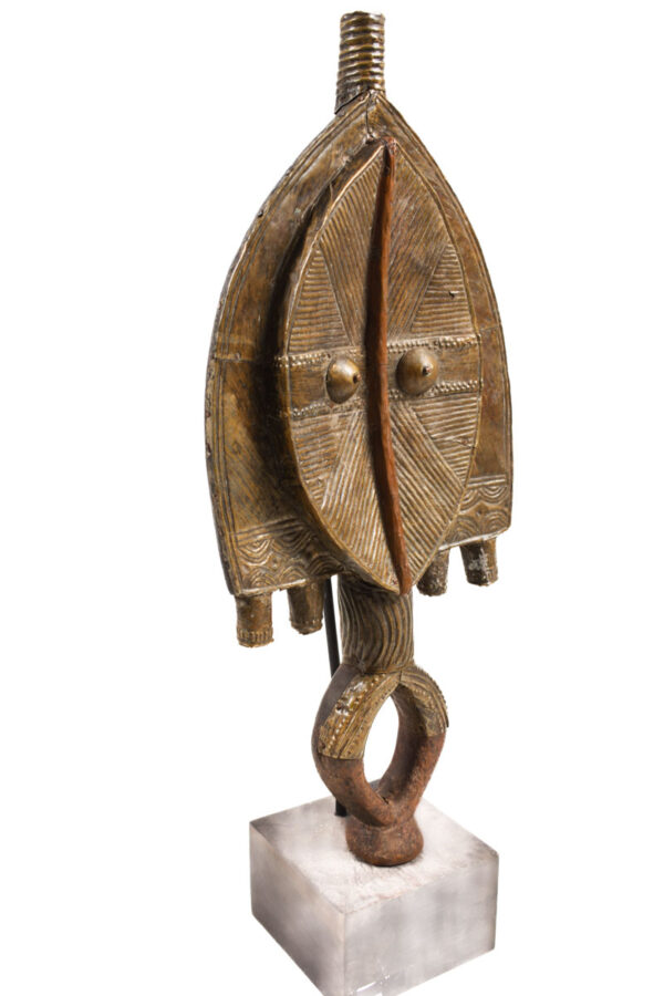 Reliquary - Copper, Wood - Mahongwe - Bakota - Gabon