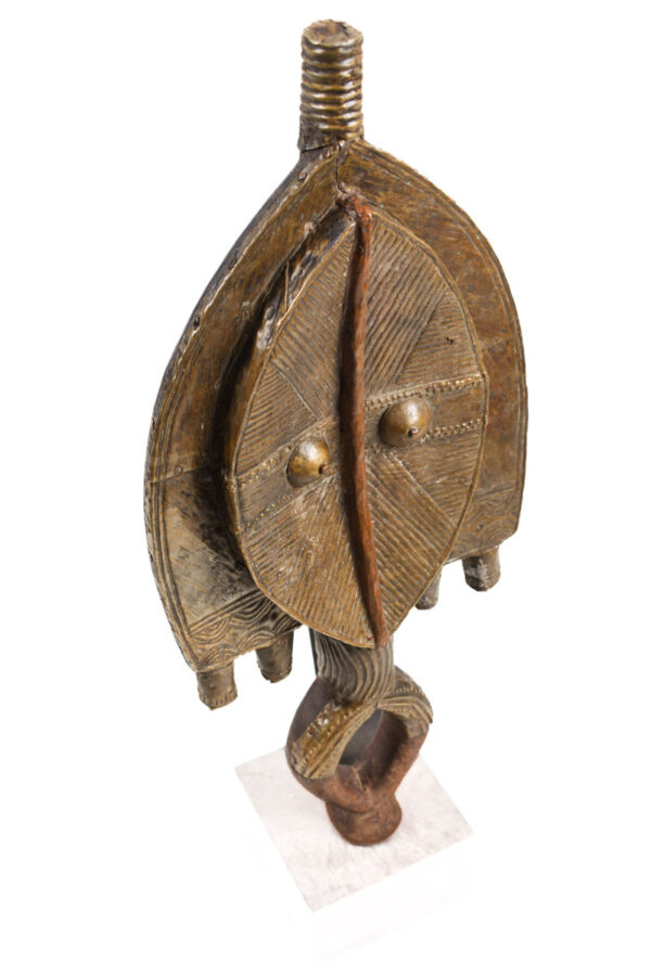 Reliquary - Copper, Wood - Mahongwe - Bakota - Gabon