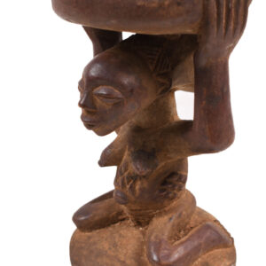 Stool - Wood - Luba - DR Congo