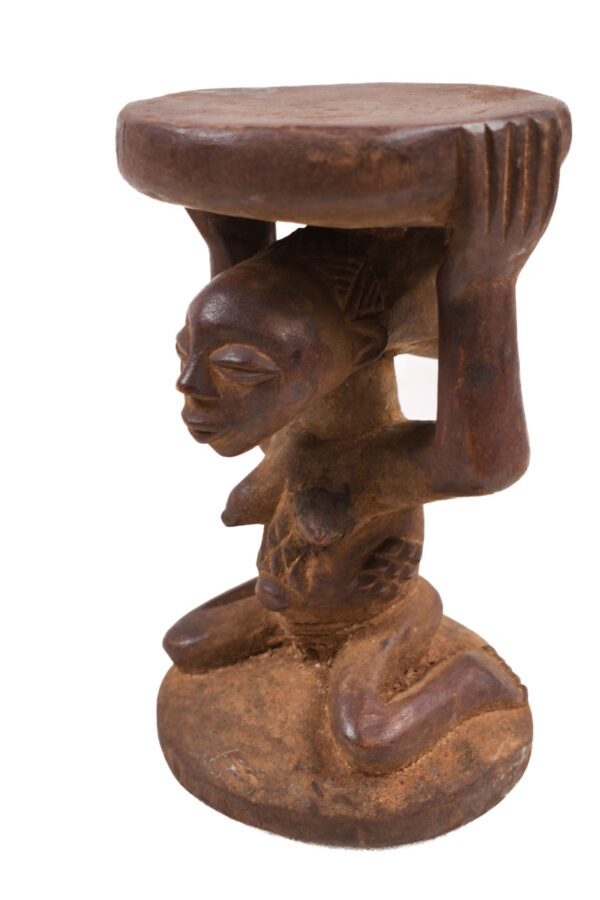 Stool - Wood - Luba - DR Congo