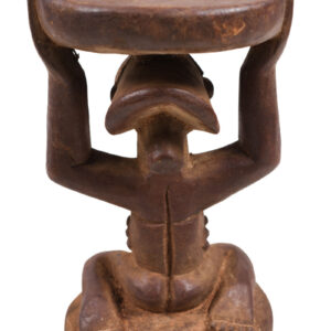 Stool - Wood - Luba - DR Congo