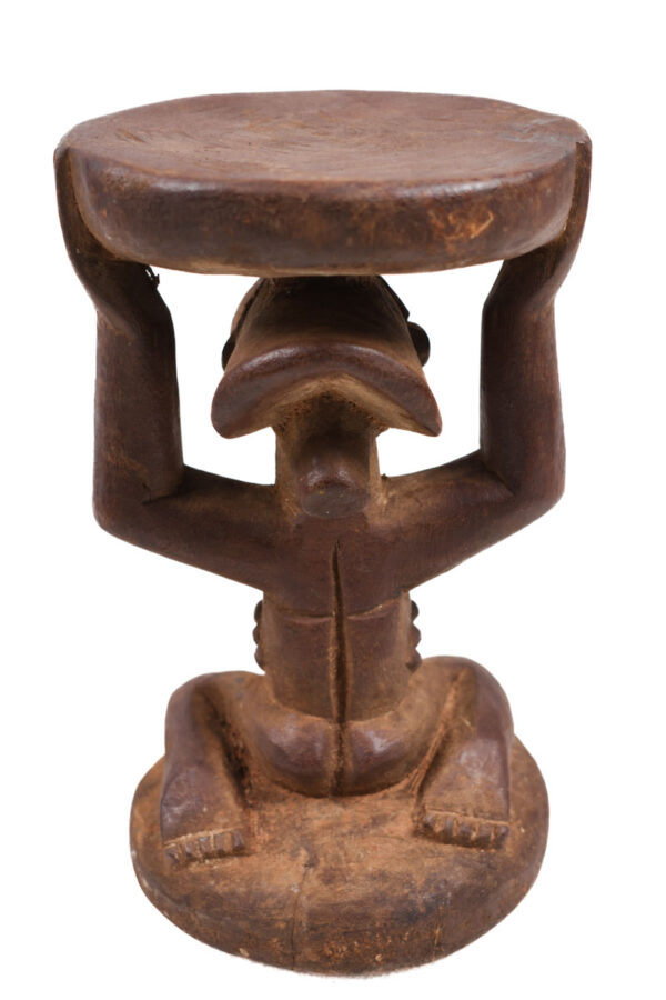 Stool - Wood - Luba - DR Congo