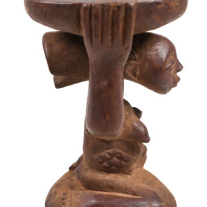 Stool - Wood - Luba - DR Congo