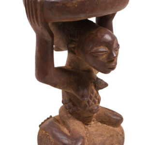 Stool - Wood - Luba - DR Congo
