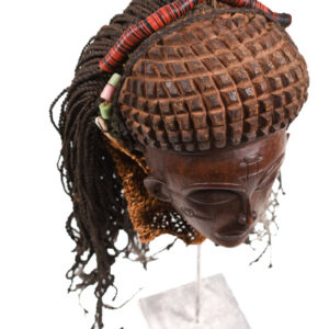 Mask - Wood, Rope - Mwana Pwo - Chokwe - DR Congo