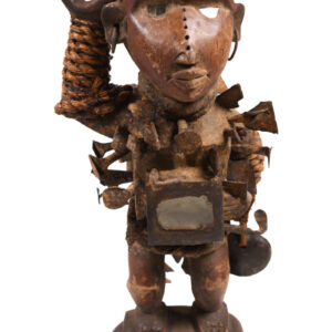 Nkisi Figure - Nail, Wood - Yombe - Congo