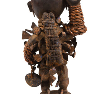 Nkisi Figure - Nail, Wood - Yombe - Congo