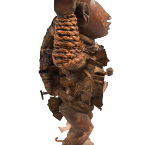 Nkisi Figure - Nail, Wood - Yombe - Congo
