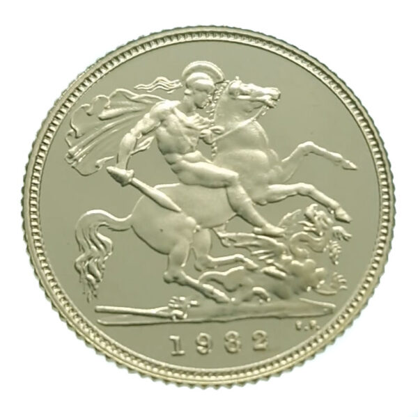 United Kingdom 1/2 Sovereign 1982 Elizabeth II